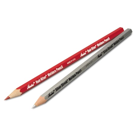 LA-CO Ritter Wood Case Welders Pencil, Red - Dozen 434-96100